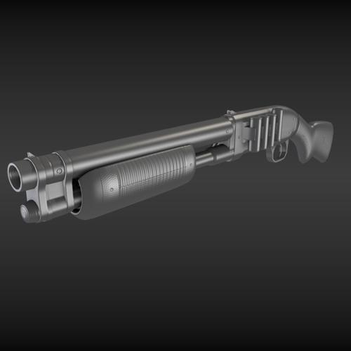 Pump action Shotgun preview image